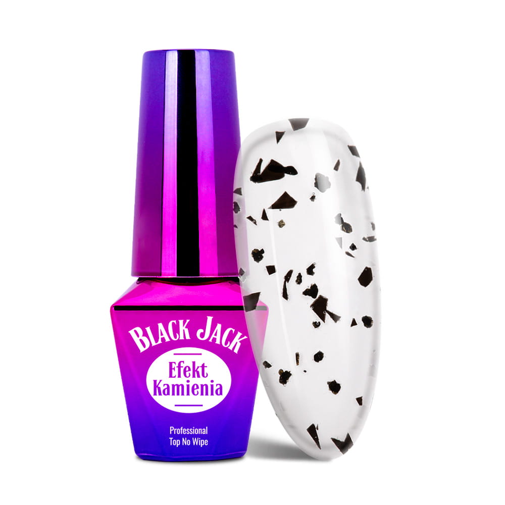 Jack Top MollyLac no wipe z drobiną Black 10 g