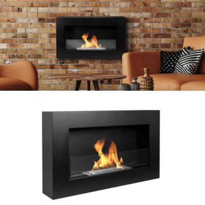 BIOKOMINEK BiokominkiGMT BOX 650X400 czarny z szybą 1 szt.