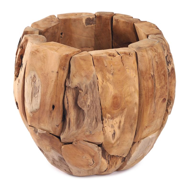 Donica, Solis Decor by Aleksandra Sobota, drewno tekowe, 1 szt.