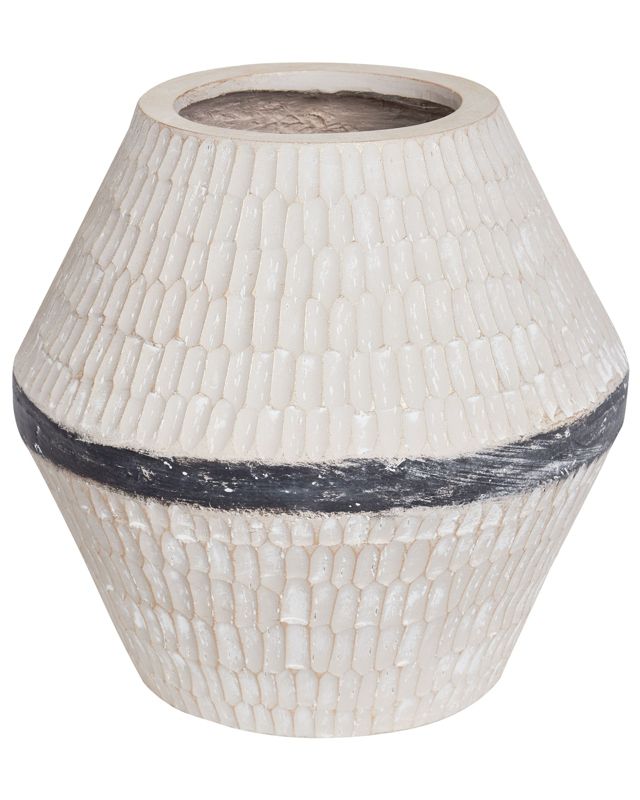 Wazon na kwiaty Aruncus Ceramika Beżowy 1 szt.