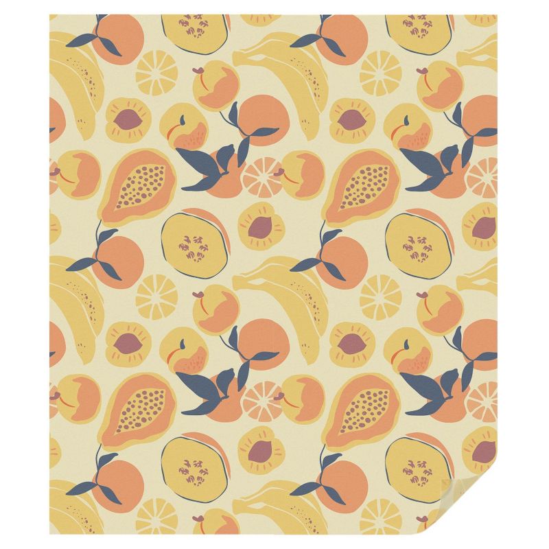 Naklejka na okno witraż Tulup 100x116 cm Efekt Mrożonego Szkła Owocowy wzór abstrakcyjny energiczny motyw 1 rol.