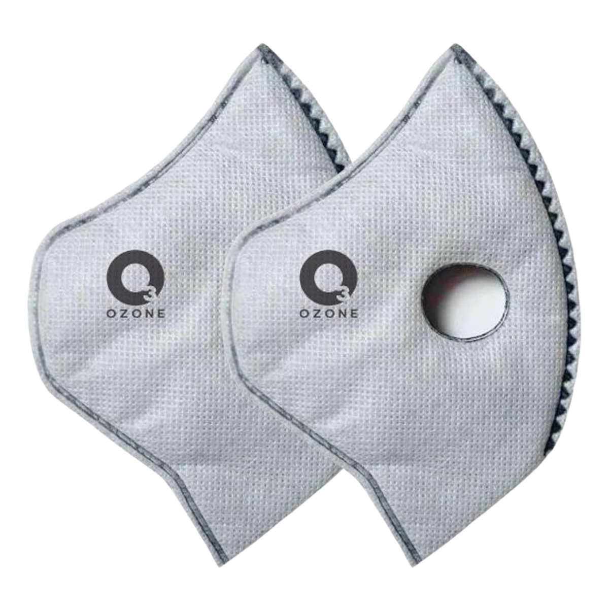 Filtry antysmogowe L/XL do maseczek Ozone Sport. Wymienne filtry do masek typu Sport L/XL. 2 sztuki w zestawie.