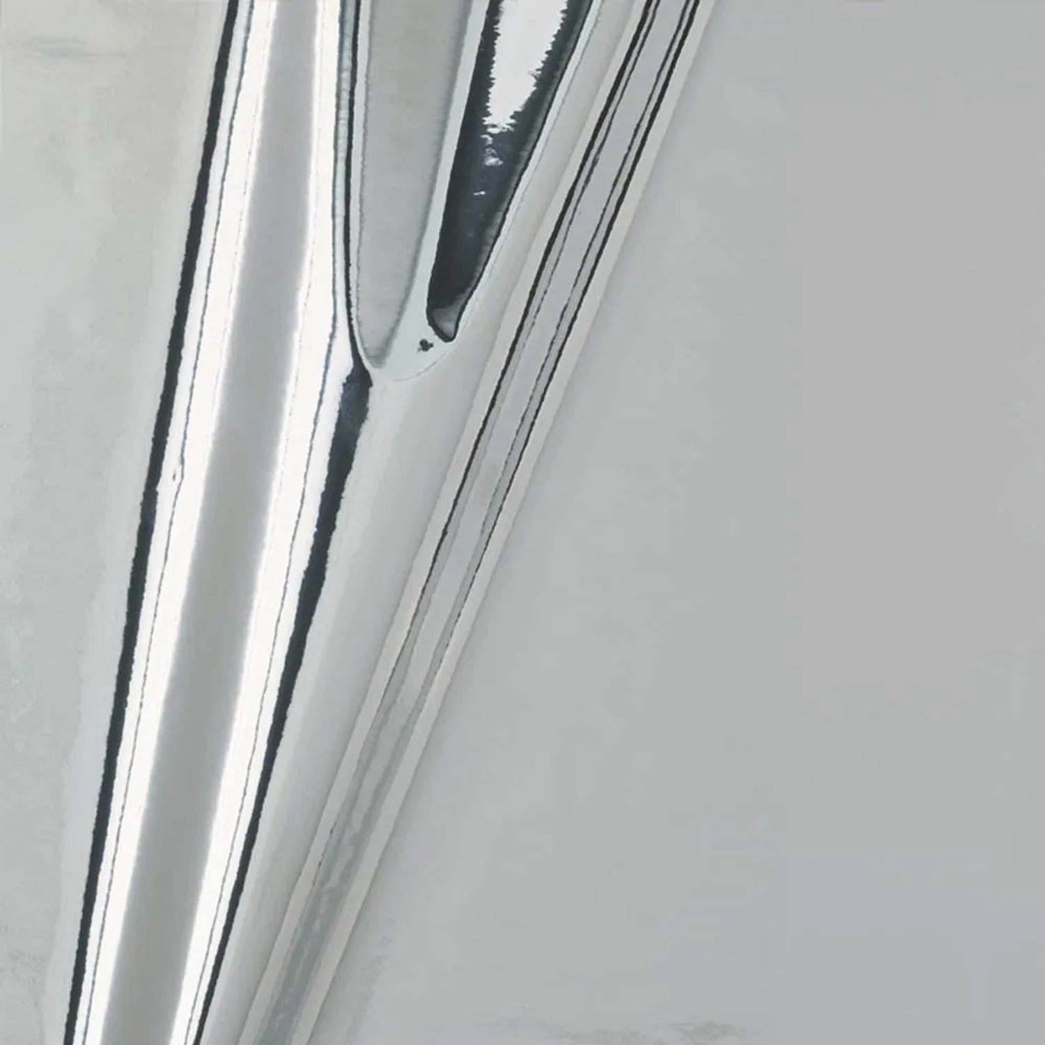 Okleina METALICZNA połysk srebrna 45 cm x 150 cm