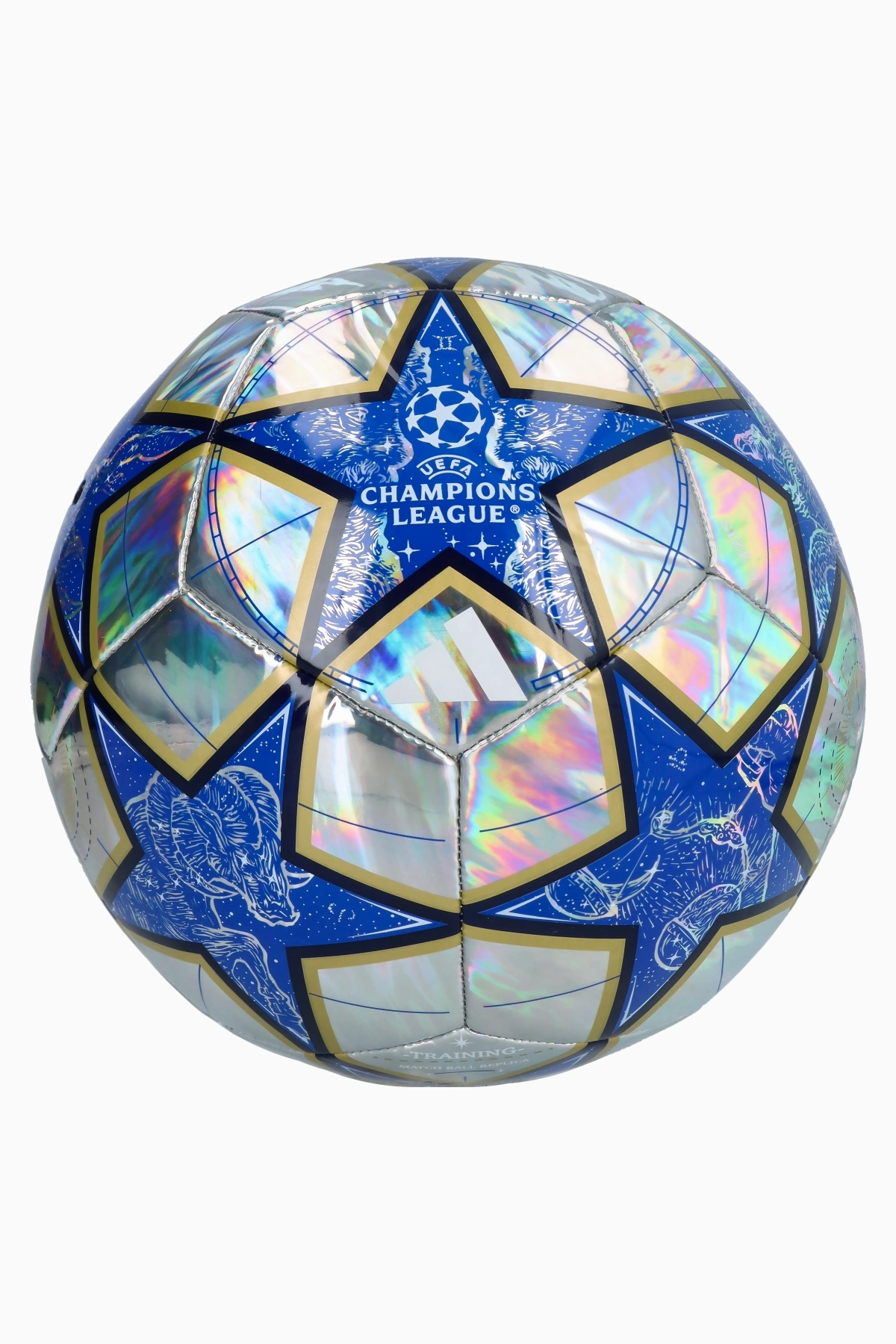 Piłka adidas UCL Training Foil 25/26 rozmiar 5 - Niebieski