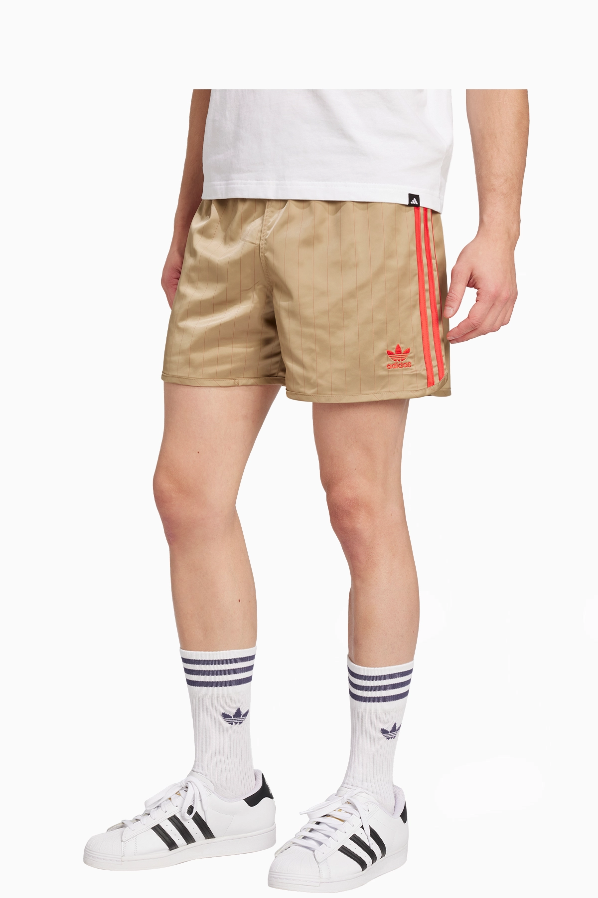 Spodenki adidas David Beckham Originals 3-Stripes - Brązowy