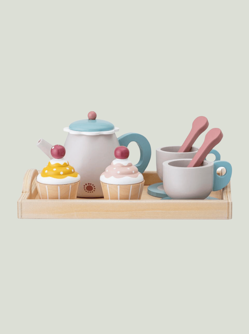 Zestaw do zabawy Gentrim, Food, szary, Bloomingville Mini