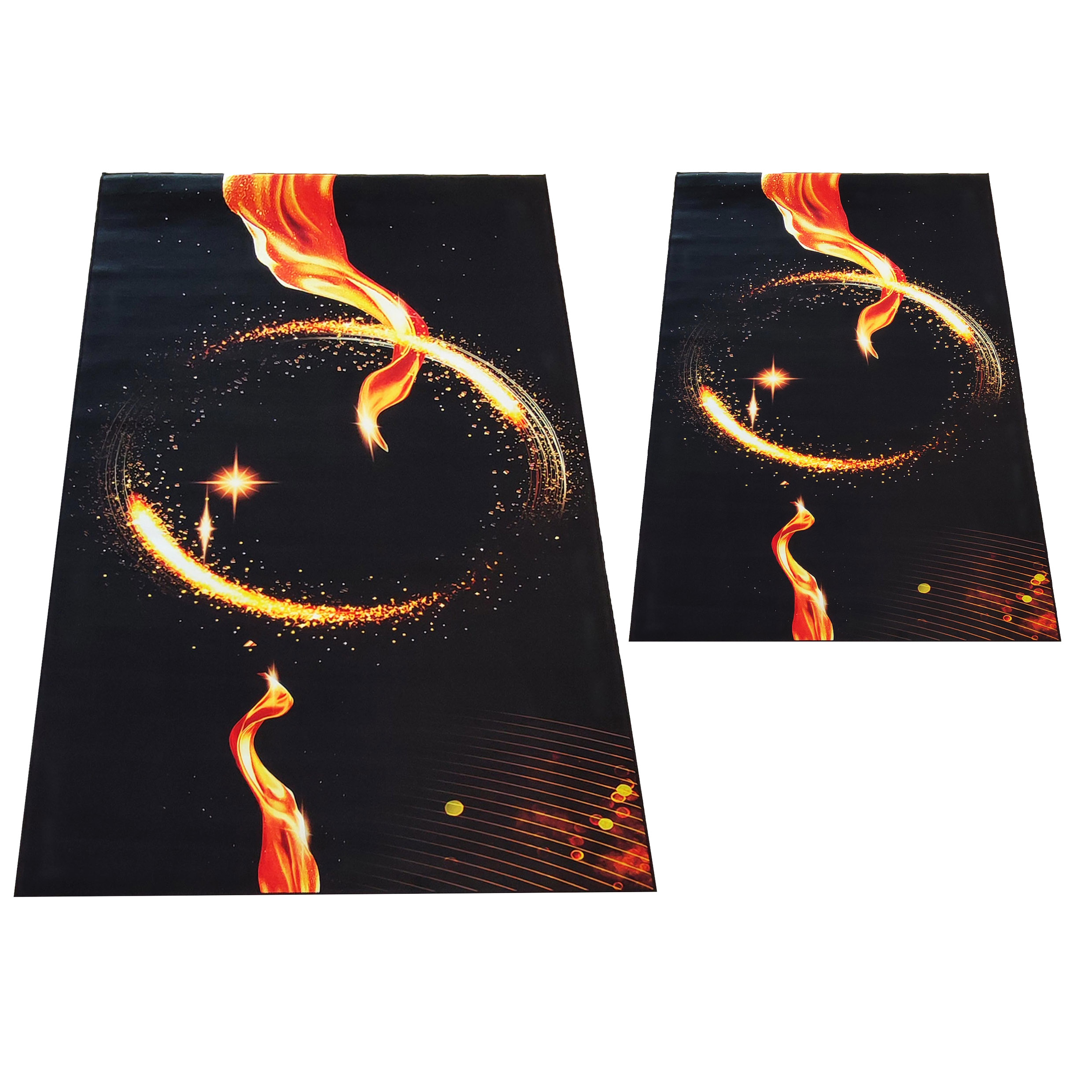 Komplet Dywaników Antypoślizgowych Black And Gold 15N