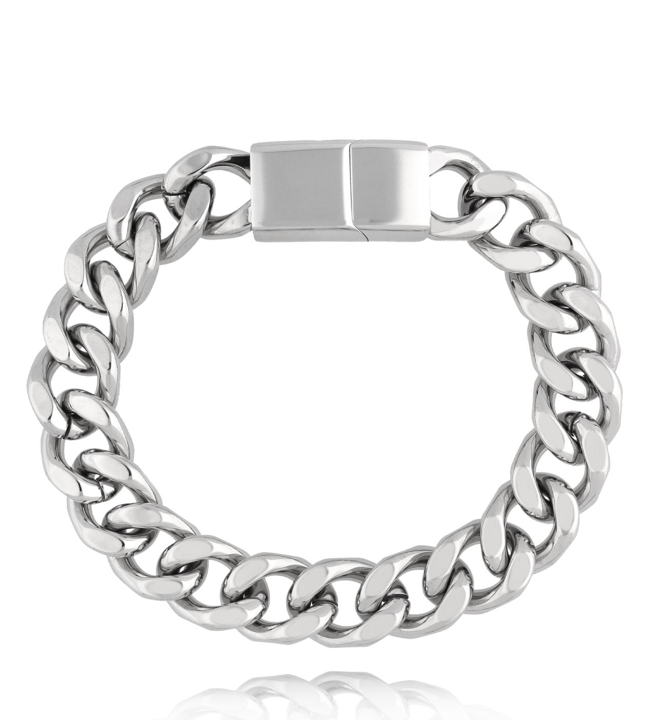 Bransoletka z łańcuchem srebrnym 24 - By Dziubeka