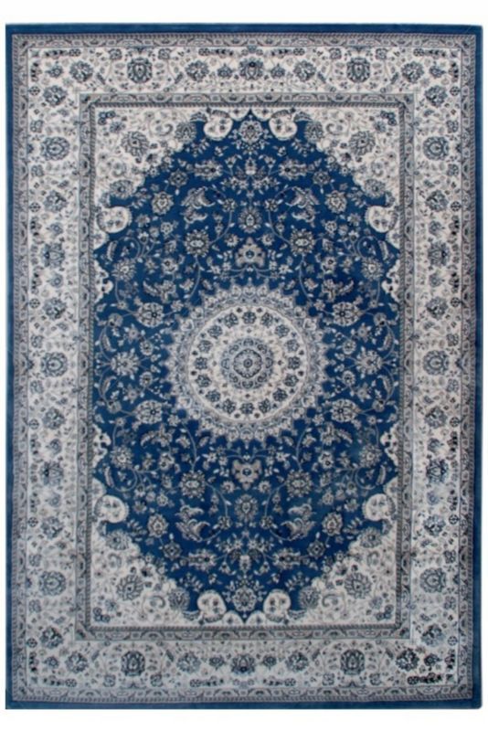 Dywan Venezia Seta Hali 200 x 290 cm klasyczny niebieski 1szt.