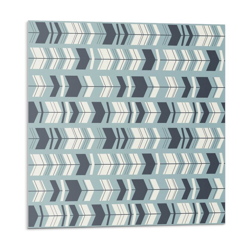 Kafelki samoprzylepne Wallfluent 30x30 cm Dynamiczne wzory strzałek w geometrii 9 szt.