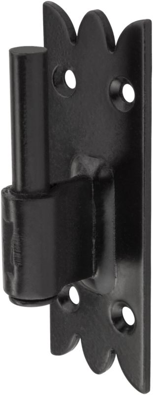 Zaczep okiennicowy fi 9 mm ozdobny czarny