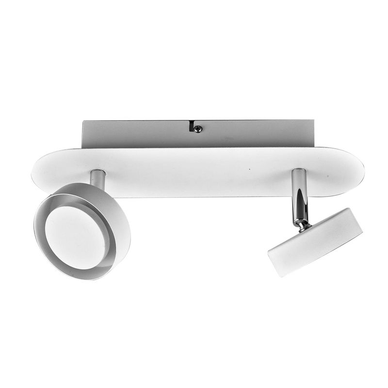 Lampa sufitowa wisząca Italux Alexa 8144 biała nowoczesna wbudowany LED 10W 1 szt.