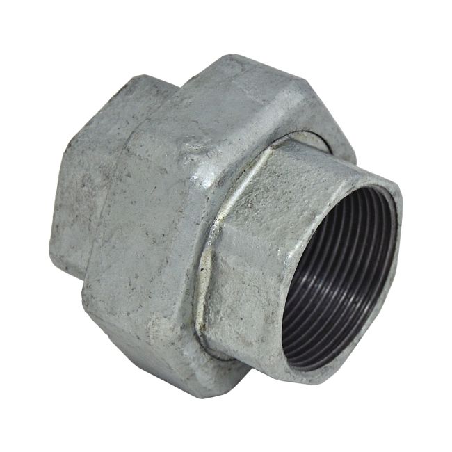 Dwuzłączka nakrętna płaska 1/2" ocynkowana