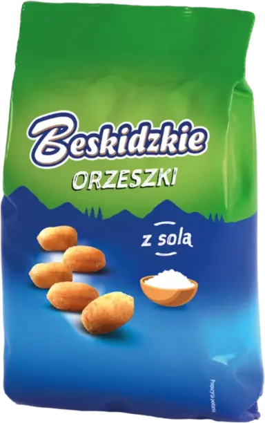 Orzeszki ziemne Beskidzkie, z solą morską, 220g