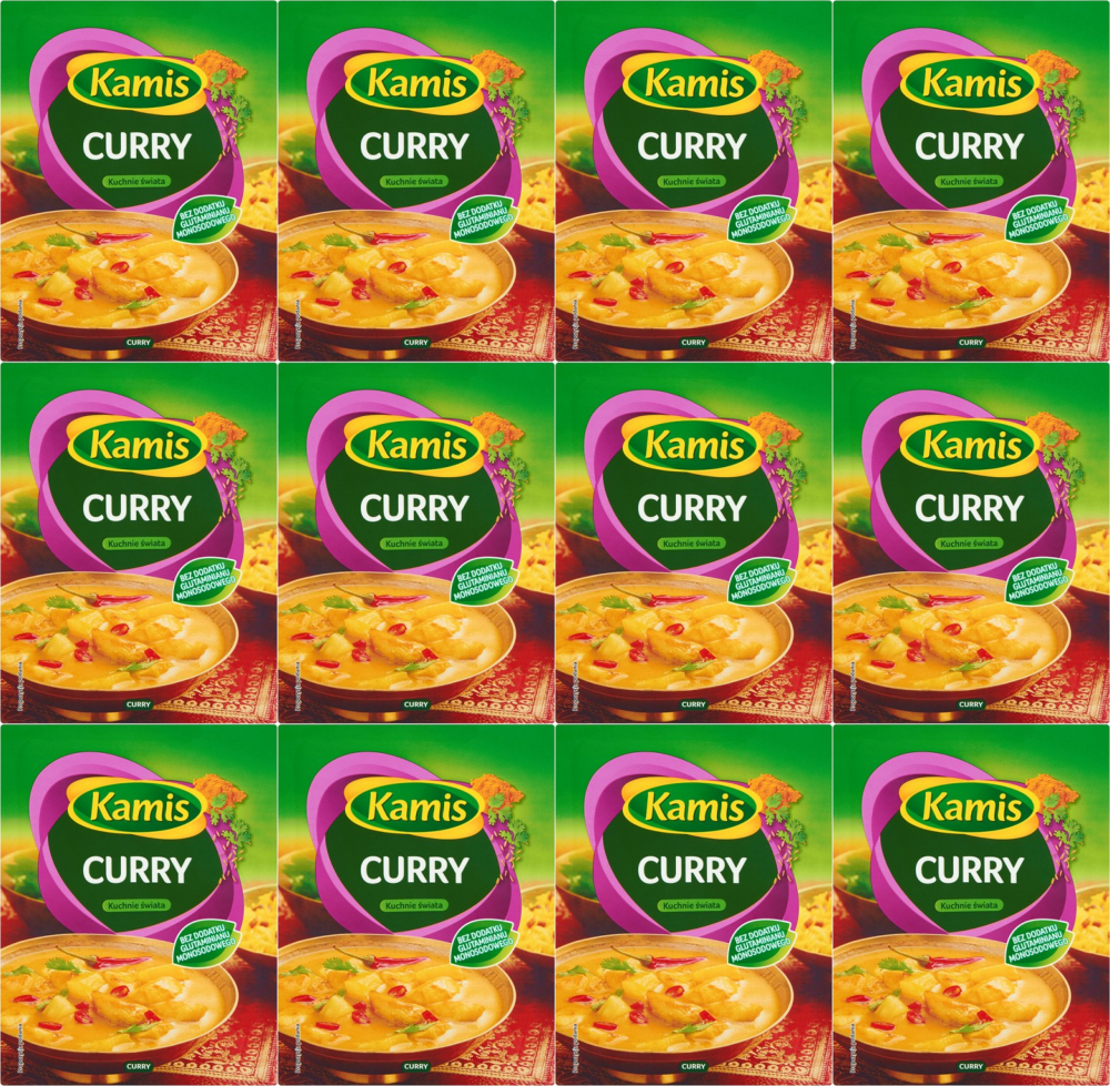 12x Curry Kamis, 20g