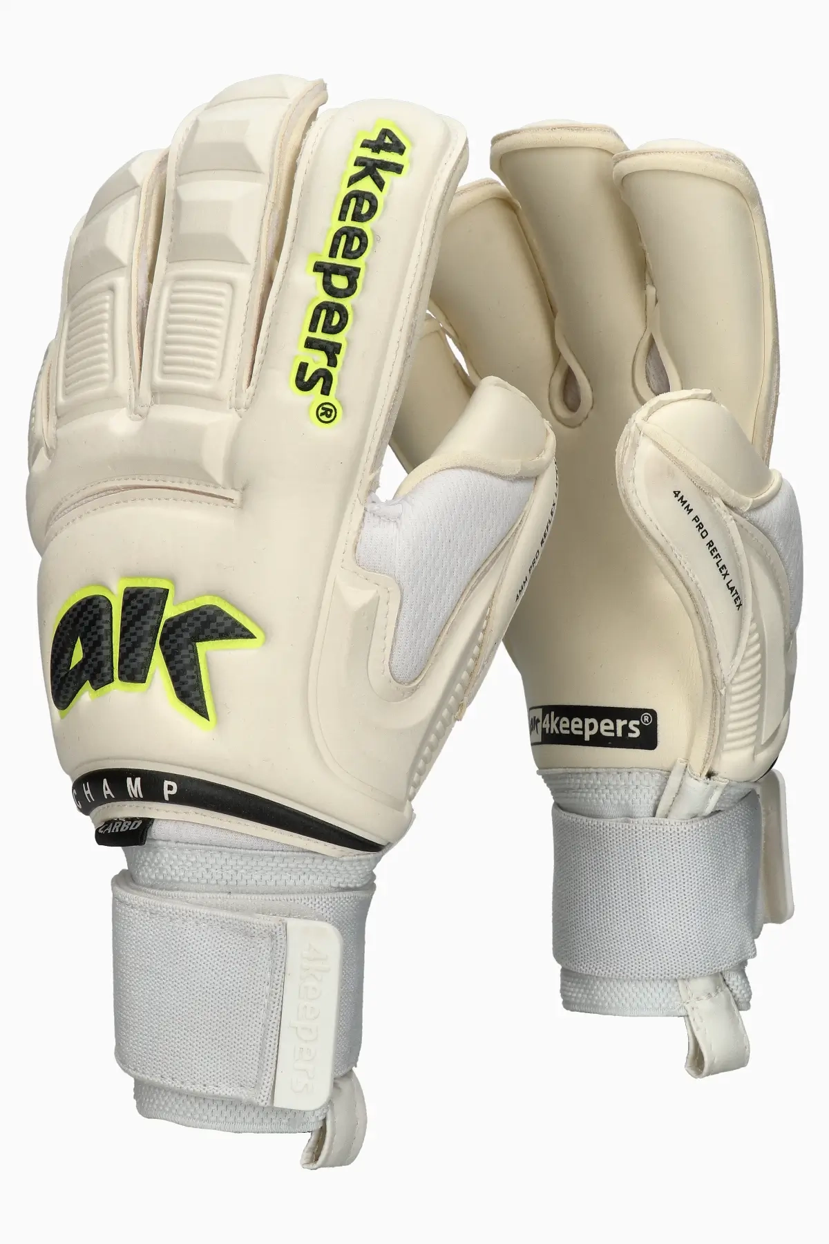 Rękawice 4keepers Champ Carbo VI RF2G Strap - Biały