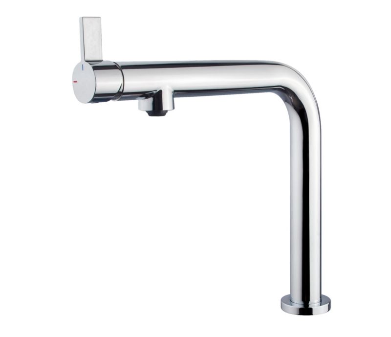 Bateria zlewozmywakowa Cooke&Lewis Kishi wylewka F chrom