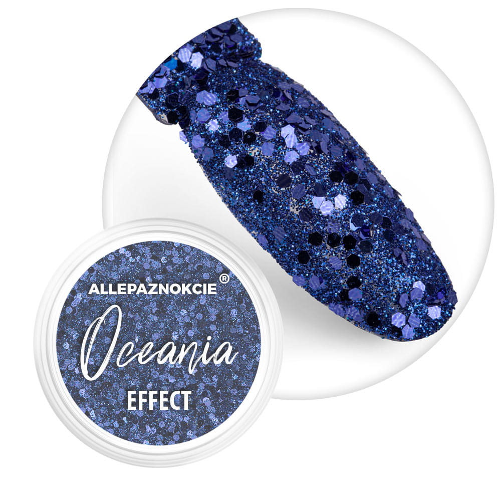 Pyłek do paznokci Oceania Effect Allepaznokcie 1 g Nr 08