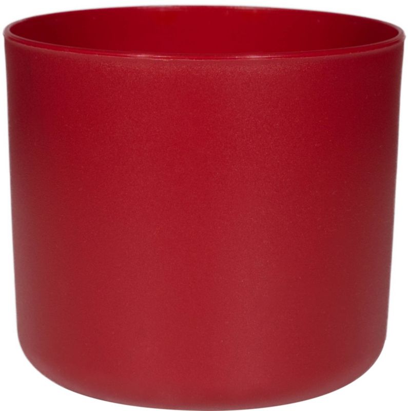 Doniczka upcyklingowa czerwona 12 cm