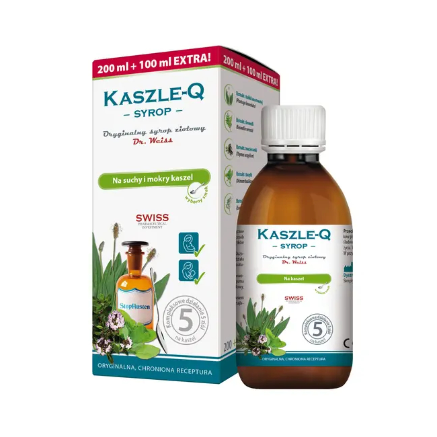 Kaszle-q, syrop, 300 ml