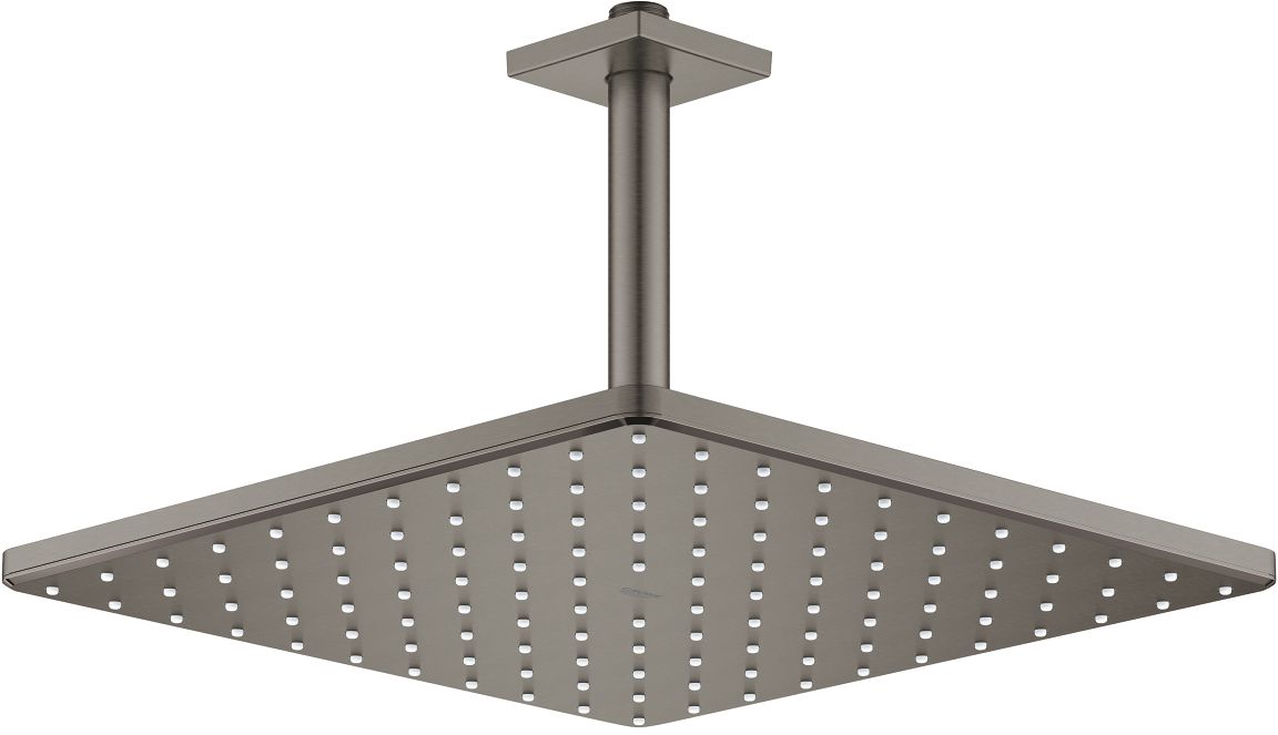 Grohe Rainshower Mono 310 Cube deszczownica 31 cm kwadratowa z ramieniem sufitowym brushed hard graphite 26566AL0
