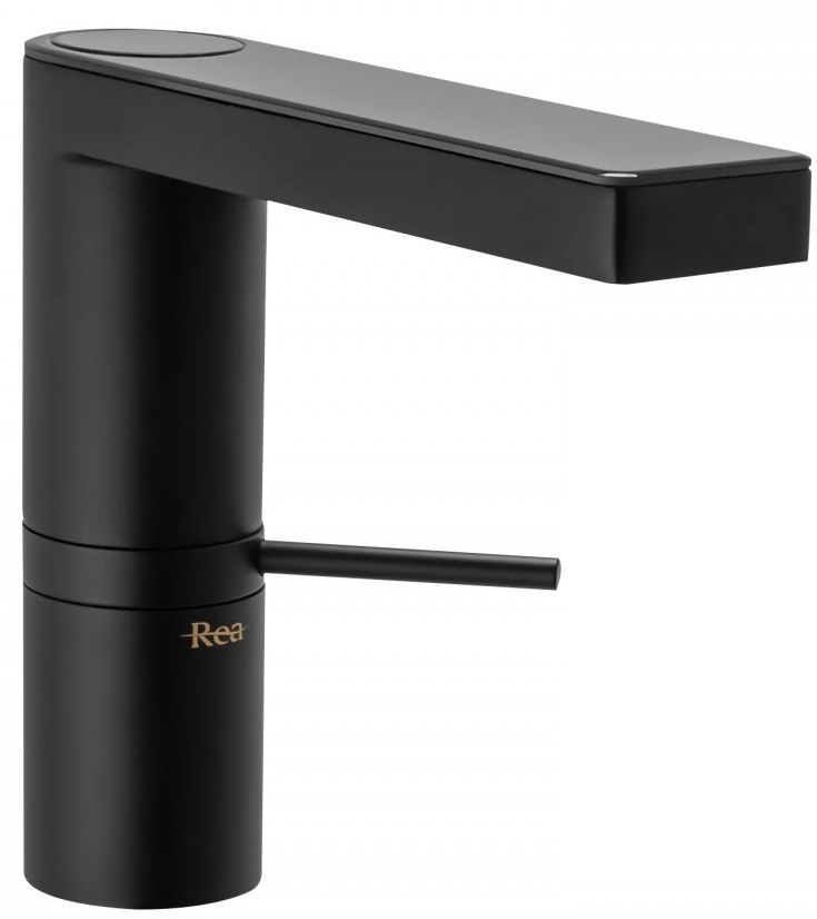 Rea Amar bateria umywalkowa stojąca czarna REA-B2065