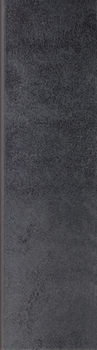 Paradyż Bazalto cokół podłogowy 8,1x30 cm grafitowy mat