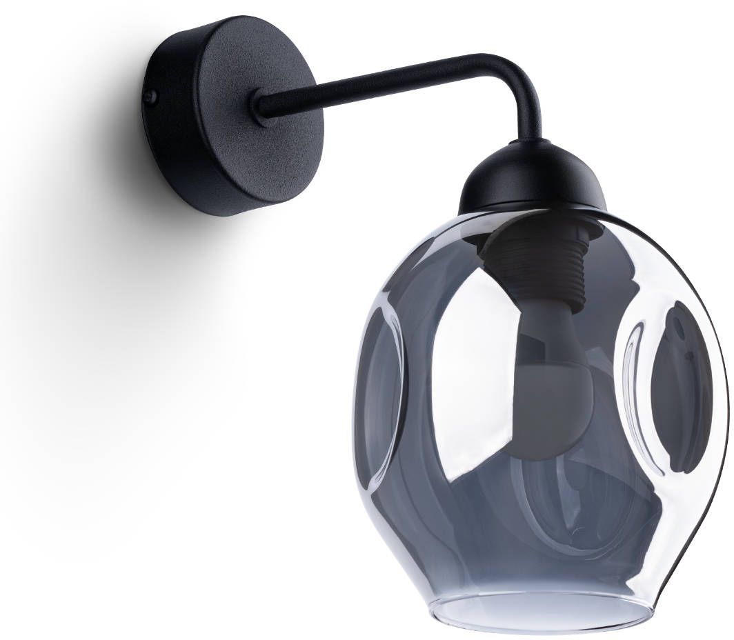 Sollux Lighting Fillan kinkiet 1x60W czarny SL.1143