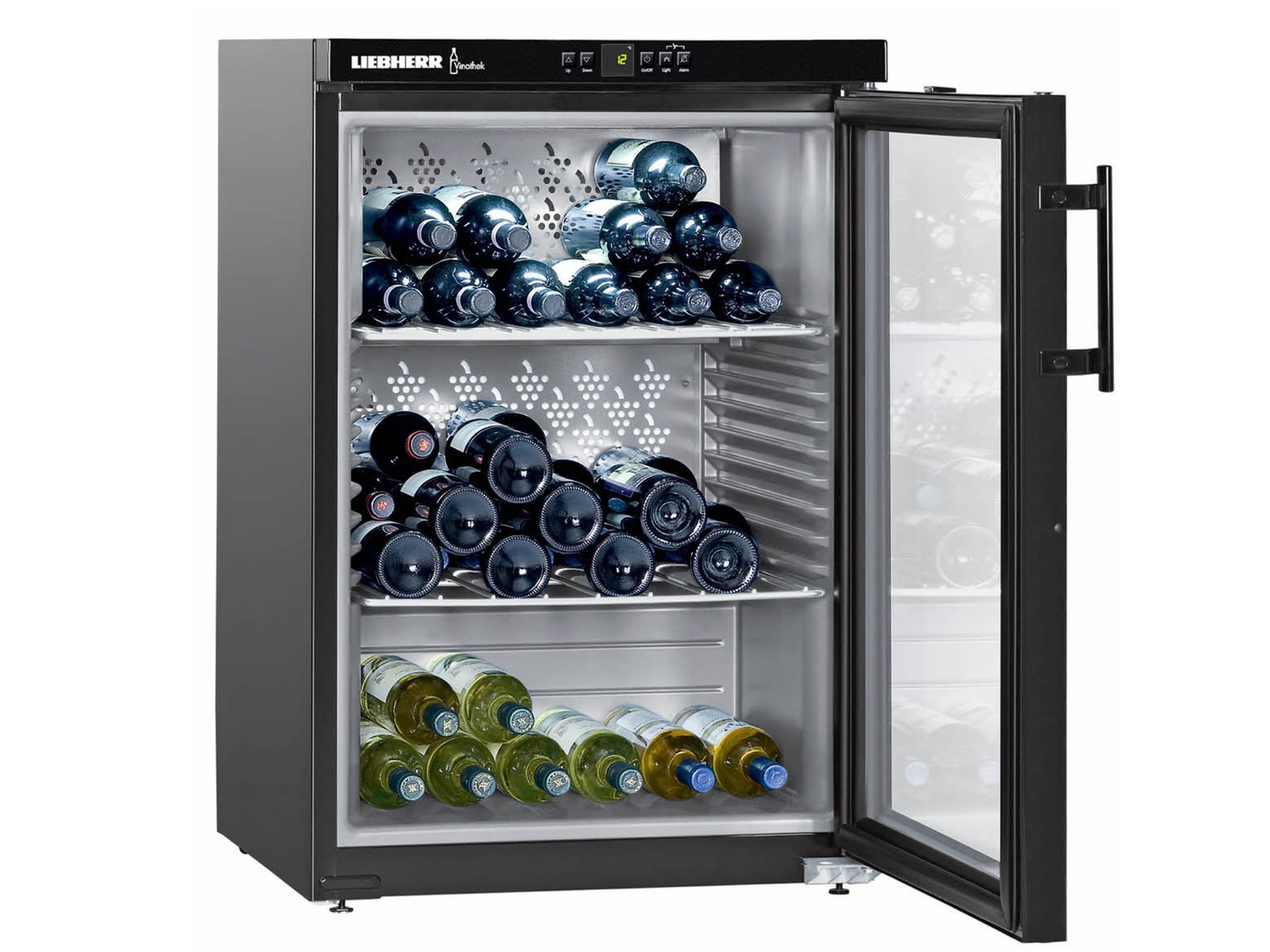 Chłodziarka do wina z funkcją piwnicy na 66 butelek