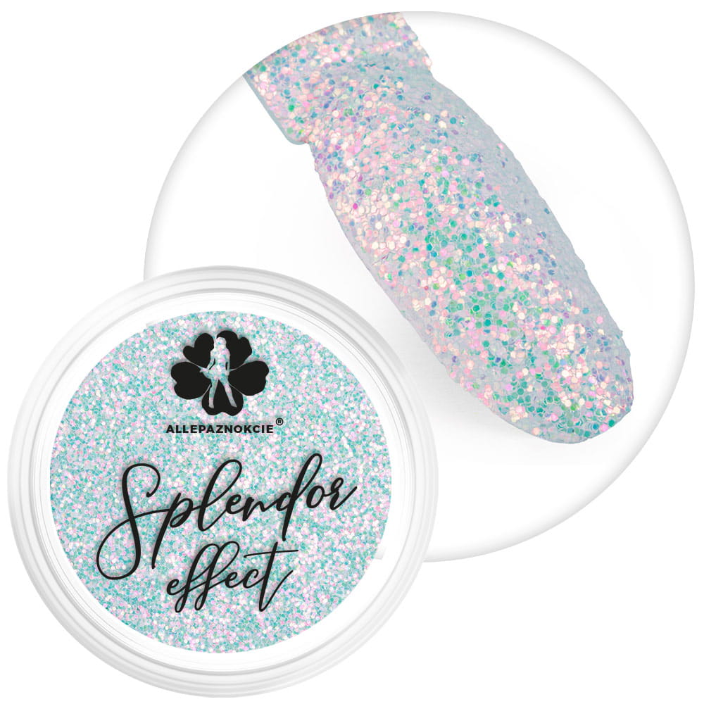 Pyłek do paznokci Splendor Allepaznokcie słoiczek 2 g Nr 3