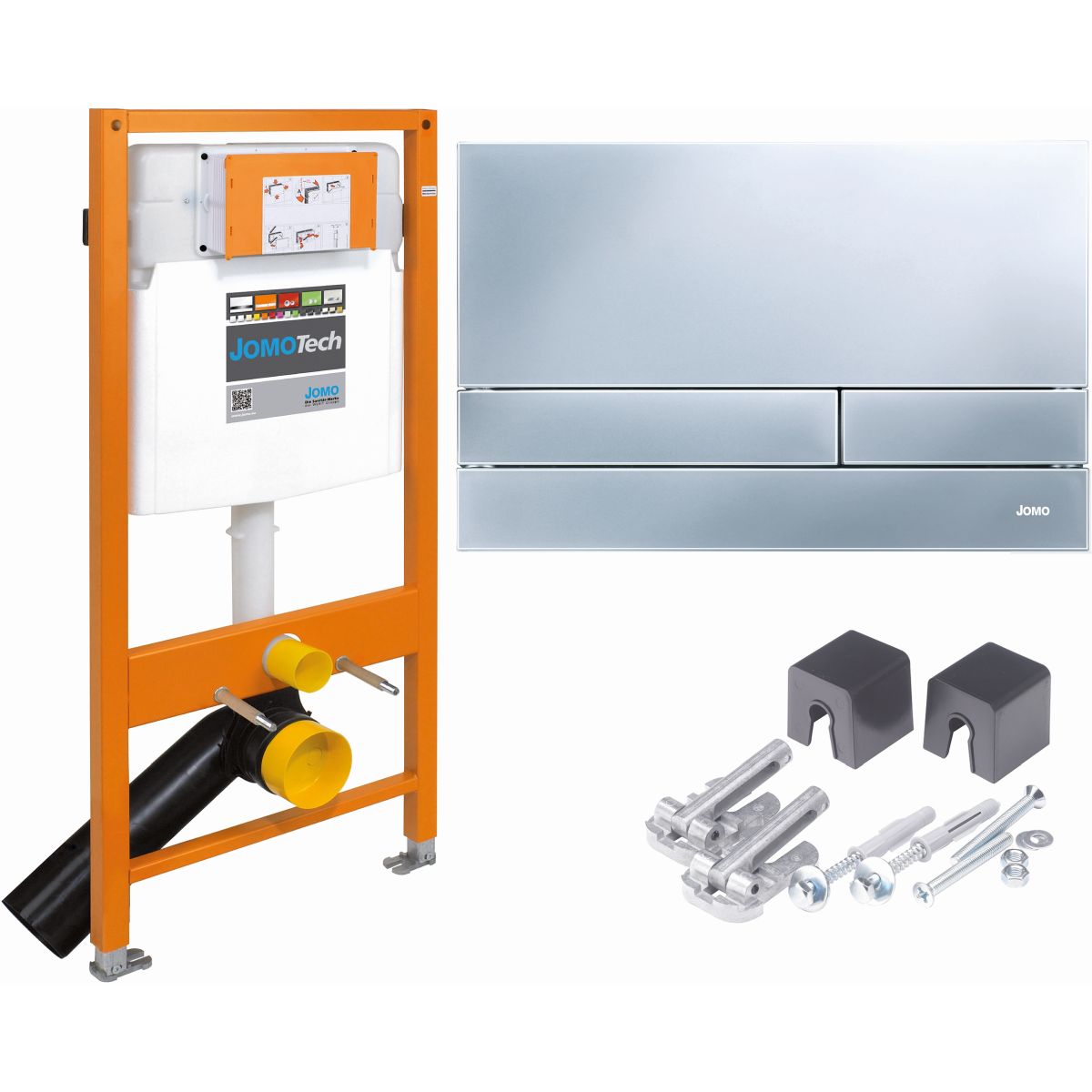 Darmowa Dostawa - Stelaż podtynkowy z przyciskiem spłukującym do miski wiszącej Werit JOMOTech 103000000008