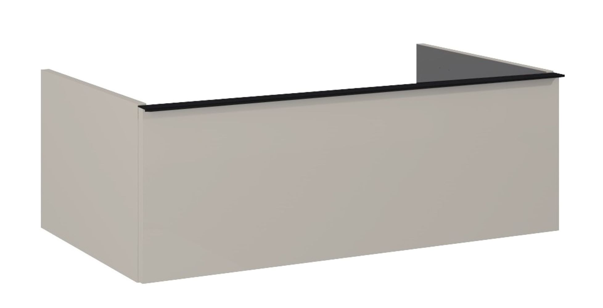 Darmowa Dostawa - Szafka 80x44.9x28.1 cm podumywalkowa wisząca beżowa Elita Look RE080803027020