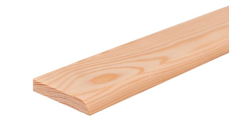 Listwa maskująca jednostronna bezsęczna 8 x 34 x 2400 mm sosna