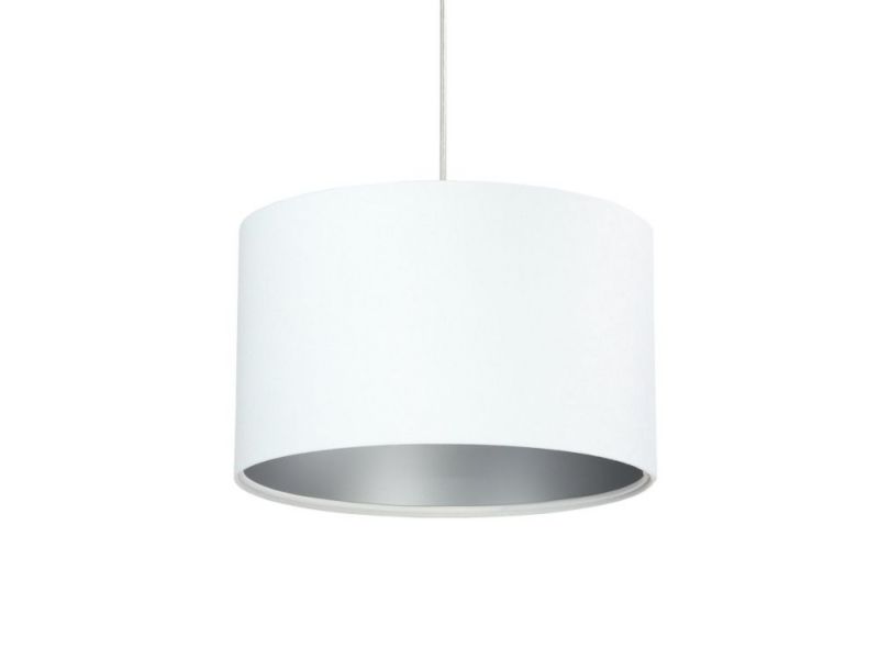 Lampa Bps Koncept wisząca HOME 30 biała/srebrna 1 szt