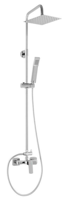 Zestaw Prysznicowy Ścienny Ferro Vitto VerdeLine Chrom z Deszczownicą 1 szt.