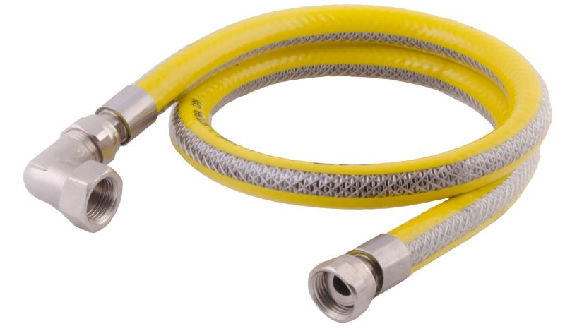 Przewód gazowy Profitor z kolankiem typ 114 75 cm