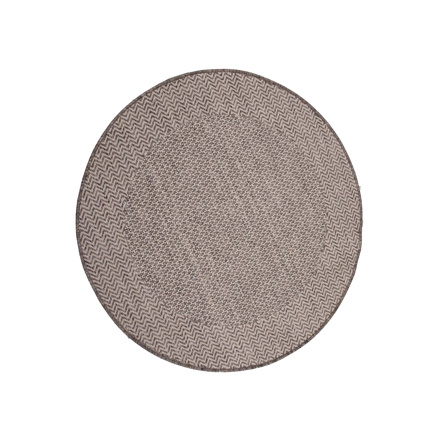 Marbex Marbex Dywan zewnętrzny/wewnętrzny Strada 19242/p91 140x140cm ciemny beż