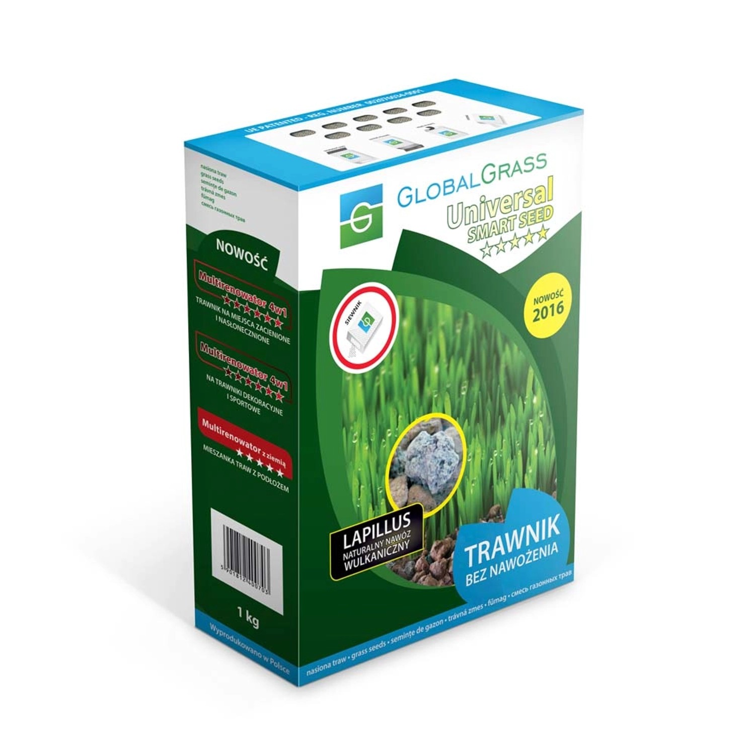 Global Grass Mieszanka traw Universal smart seed 1 kg