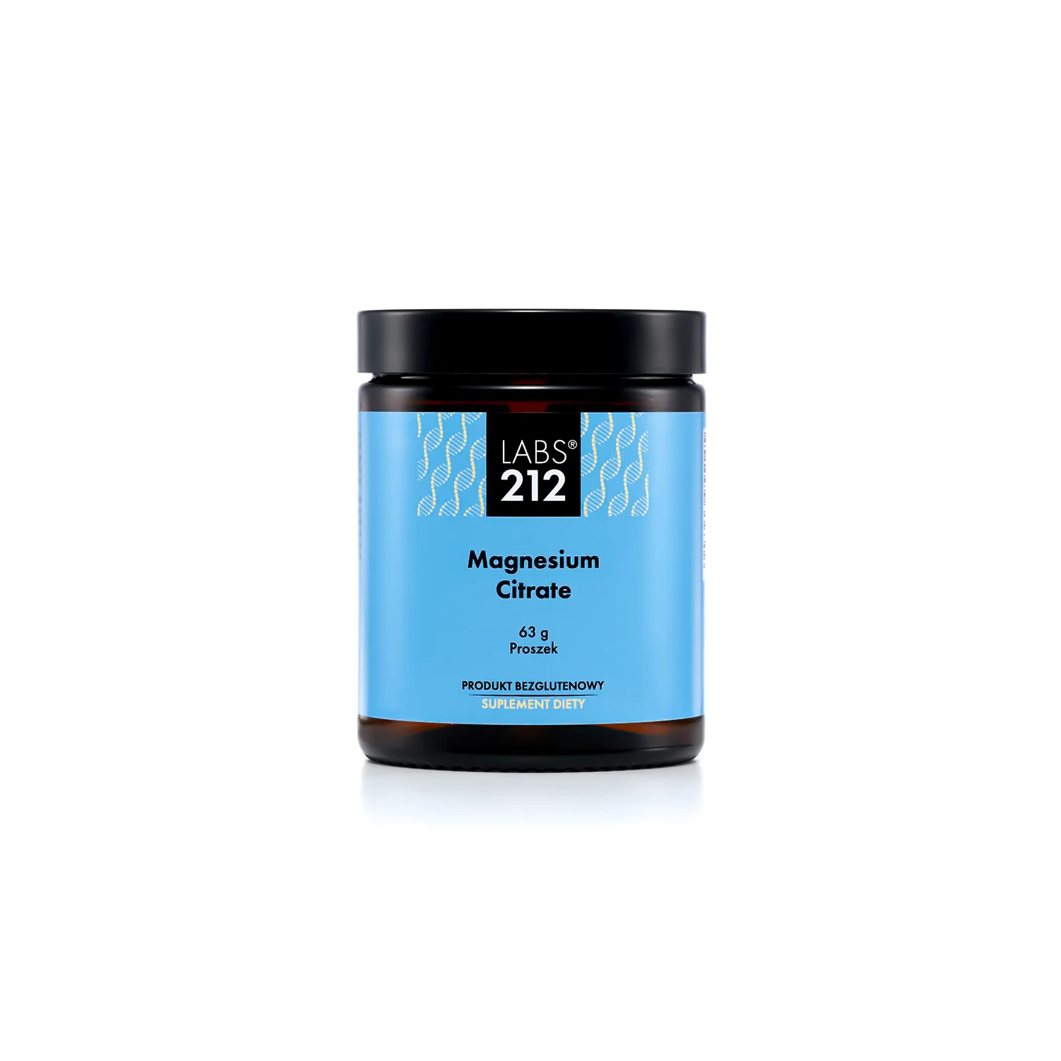 Labs212 - magnesium citrate, wsparcie układu nerwowego, 63 g (data ważności: 30.04.2026)