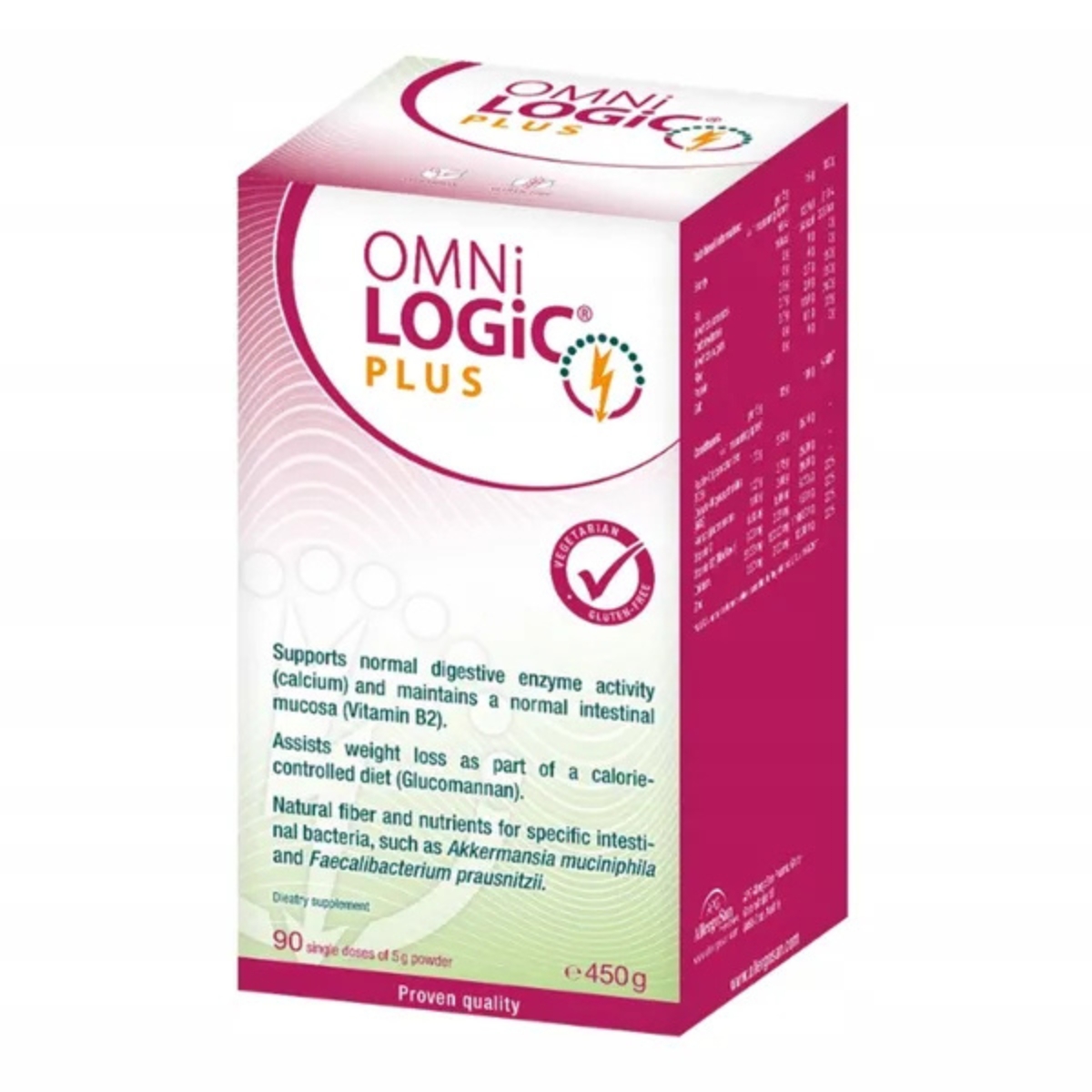 Omnilogic plus, proszek, 450 g (data ważności: 30.04.2026)