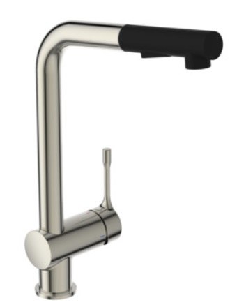 Ideal Standard Ceralook Blue Start bateria kuchenna stojąca srebrny mat BC178GN