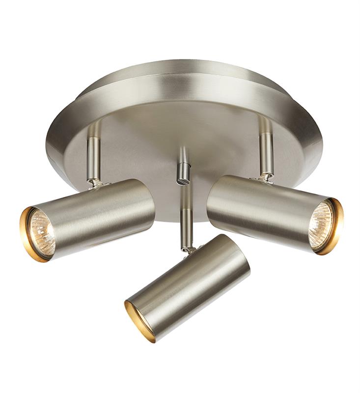 Markslöjd Barcelona lampa podsufitowa 3x12W stal 107350