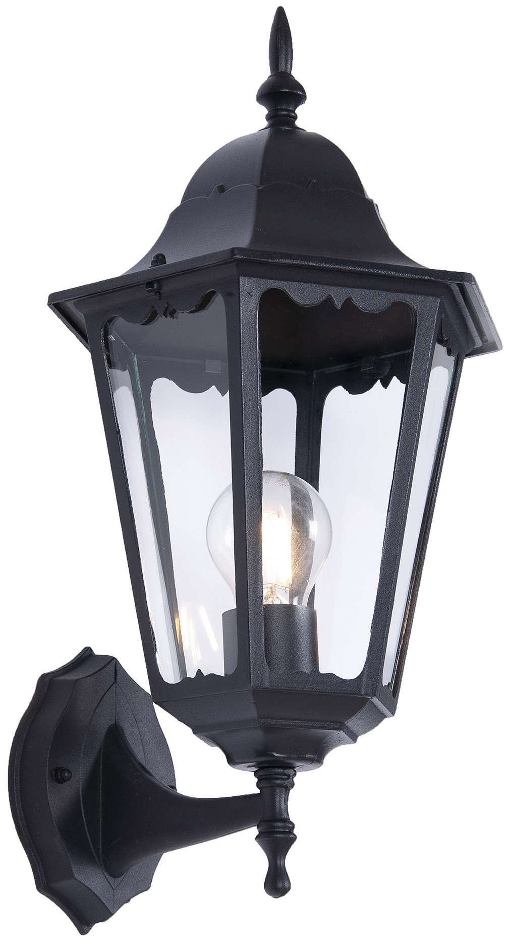 Kaja Lozana kinkiet zewnętrzny 1x60W czarny K-5006AUPCZARNY