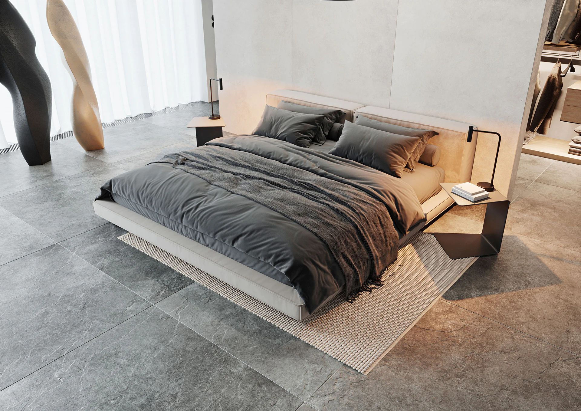 Cerrad Tacoma płytka ścienno-podłogowa 119,7x59,7 cm szara