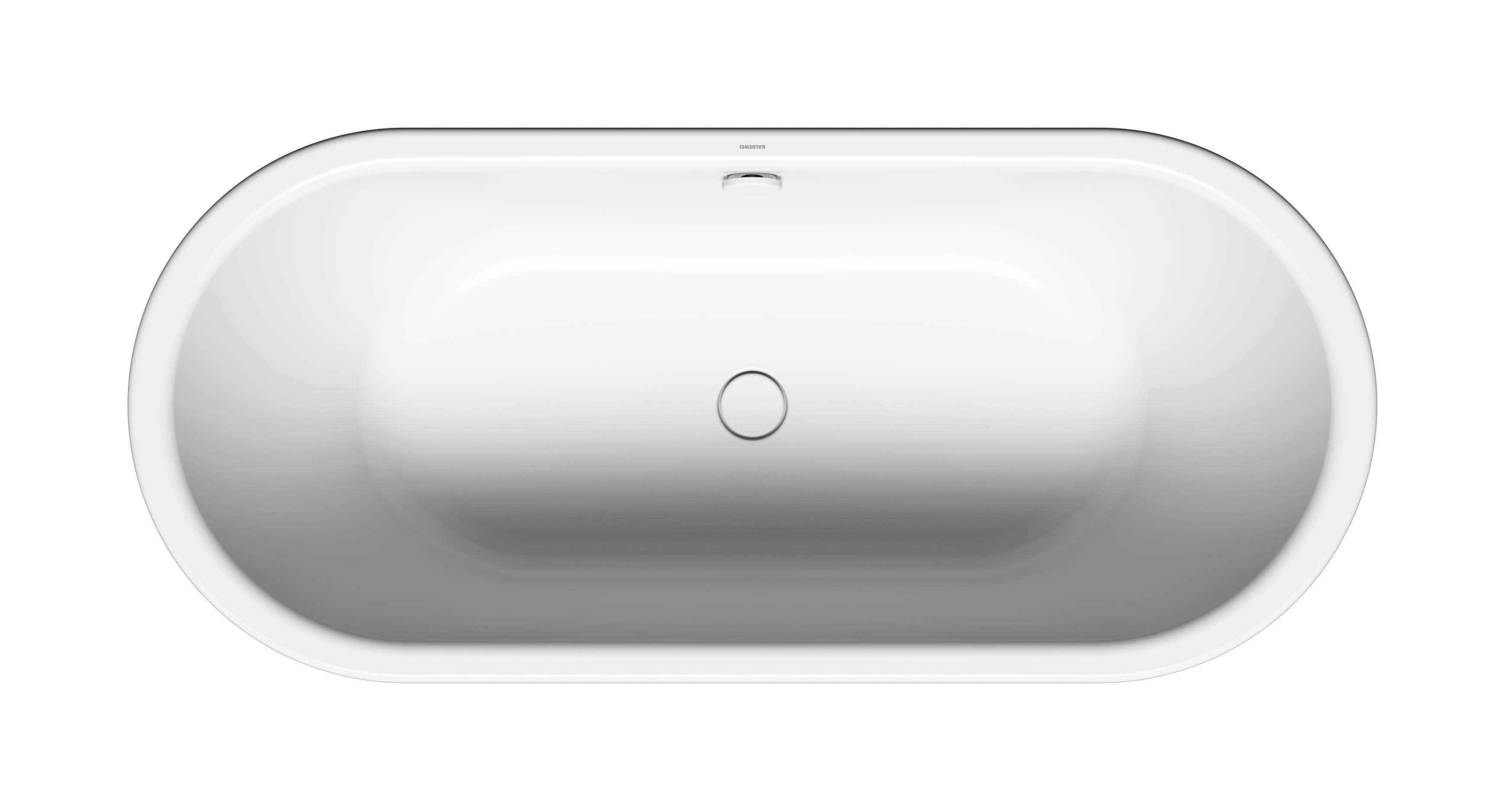 Kaldewei Meisterstück Centro Duo Oval wanna wolnostojąca 170x75 cm antypoślizgowa z powierzchnią uszlachetnioną biała 200142063001