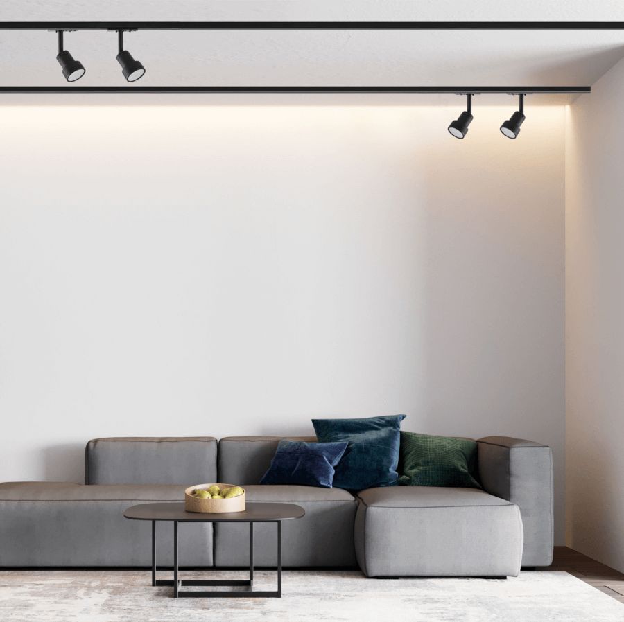 Light Prestige Storm lampa do szynoprzewodów 1x50W czarna LP-733/1RBK