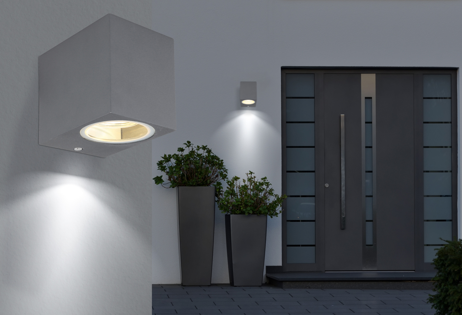 Globo Lighting Veronika kinkiet zewnętrzny 1x35W antracyt 34164