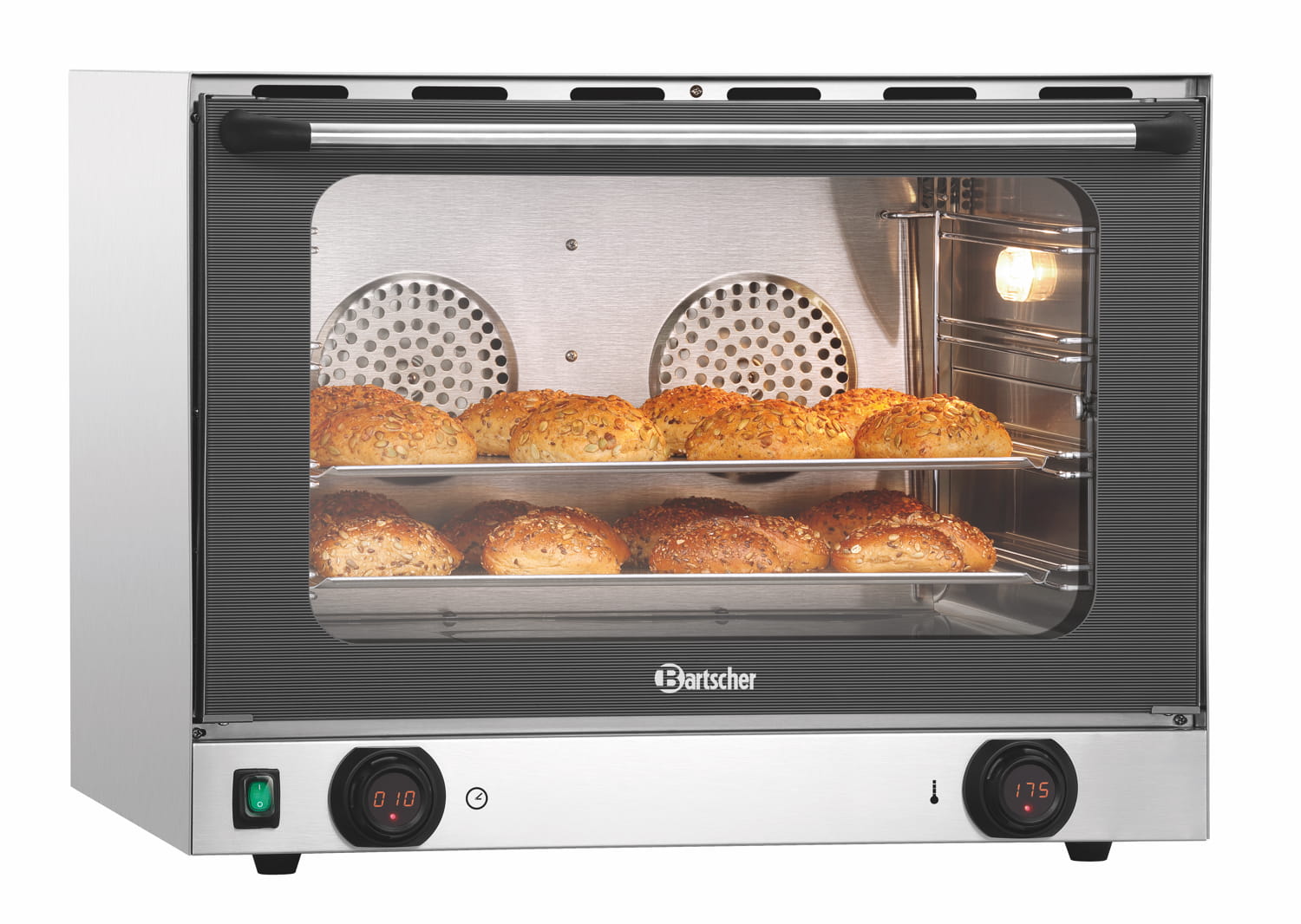 Piec konwekcyjny 4-poziomowy GN 1/1, wyswietlacze