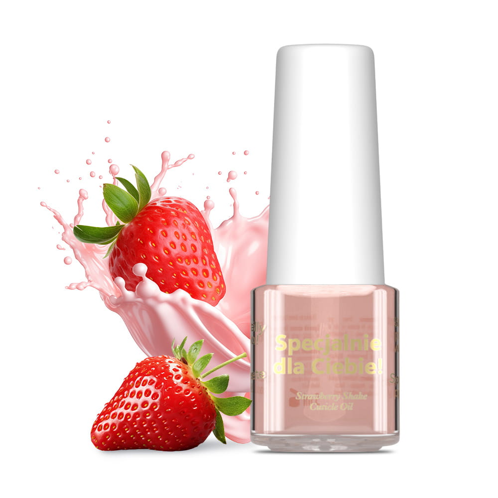 Oliwka okazjonalna do skórek i paznokci o zapachu Strawberry Shake 5 ml