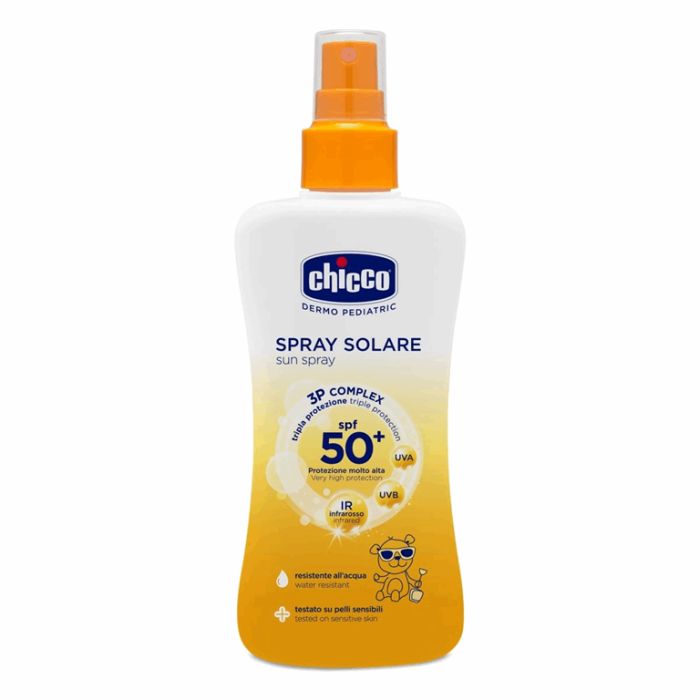 Chicco Mleczko w spray'u do opalania SPF 50+ 150ml